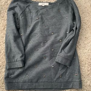 Ann Taylor loft sparkle sweater